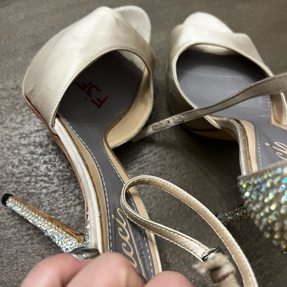 Gucci Gold Heels - Picture 9 of 9